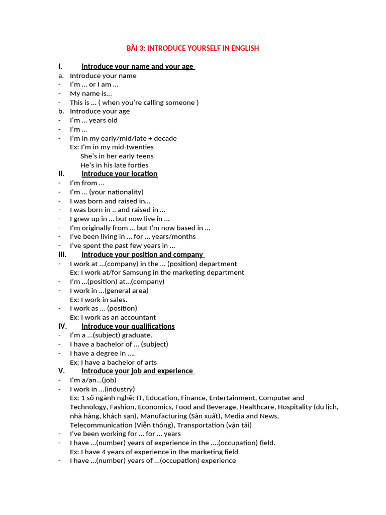 Bài 3 | PDF | Language Arts & Discipline