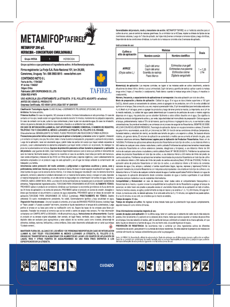 Metamifop | PDF