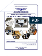 Manual Curso Técnica Docente INAC Bolivia 2009