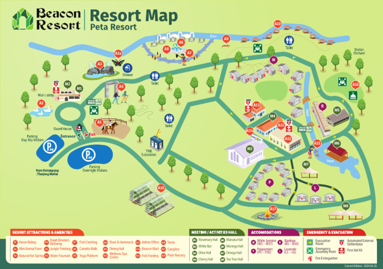Beacon Resort Layout and Amenities Guide | PDF