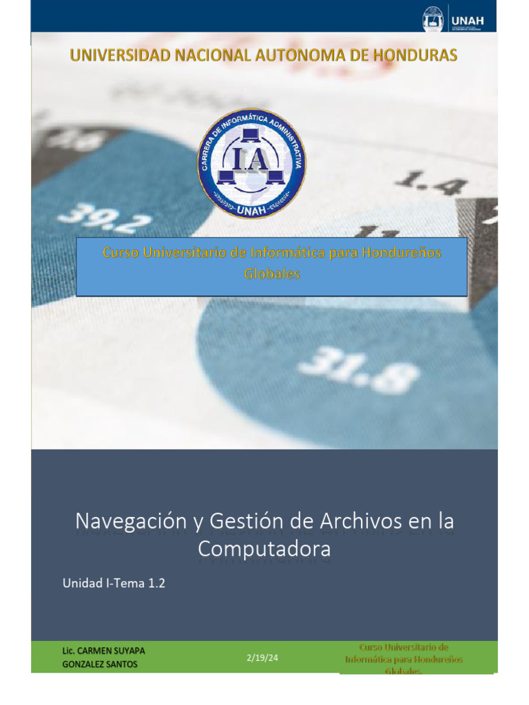 Navegación y Gestión de Archivos en La Computadora | PDF | Archivo de ...