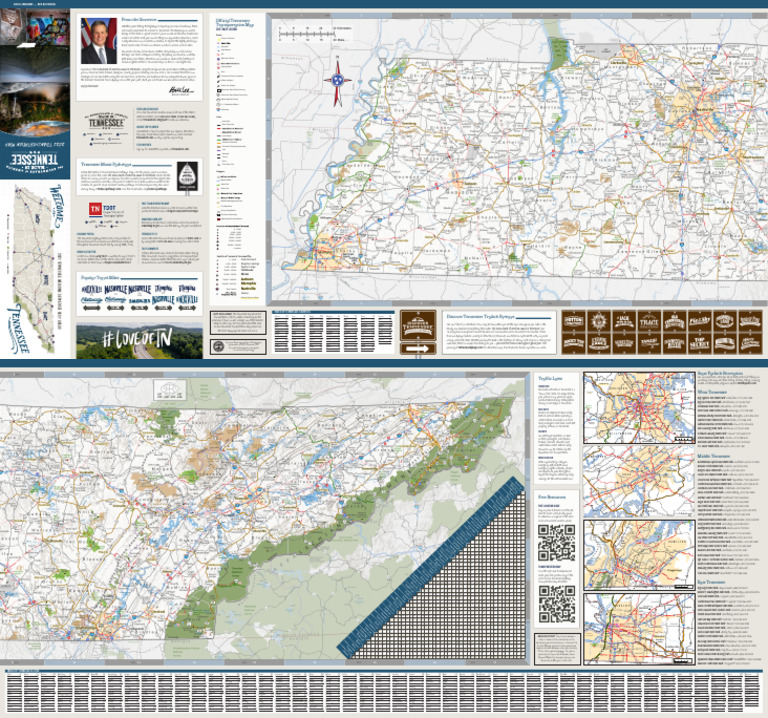 Tennessee Travel & Map Guide 2020 | PDF | Tennessee