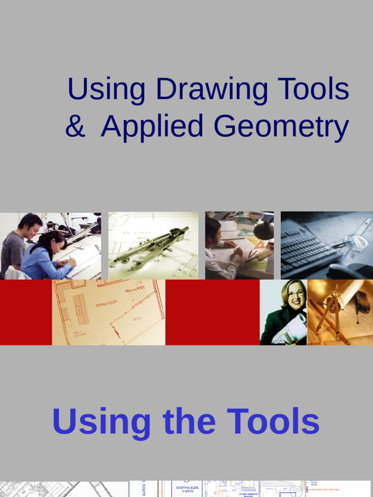 W2 - Drawing Tools Techniques | PDF | Circle | Line (Geometry)