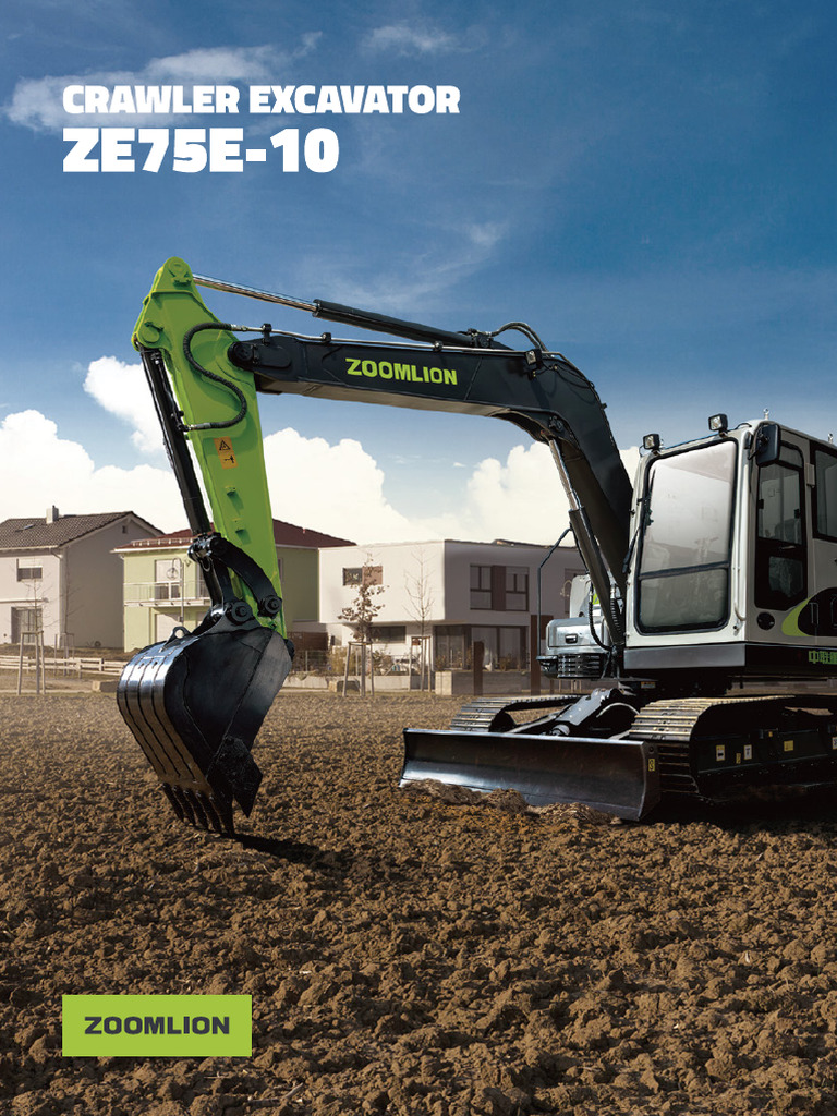 Crawler Excavator Ze75e-10 | PDF