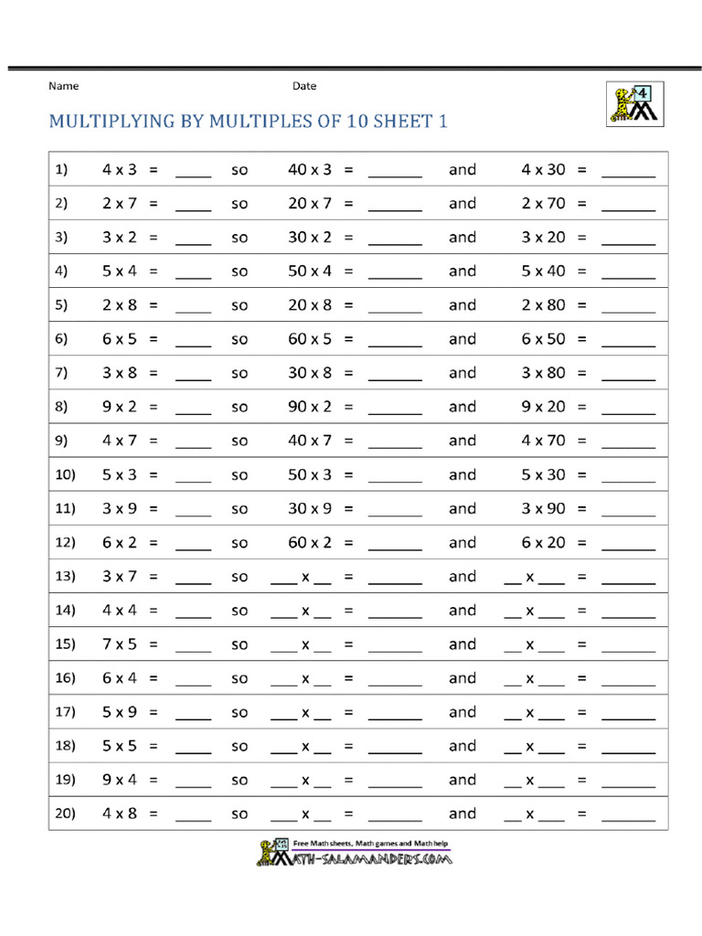 Math Activity | PDF