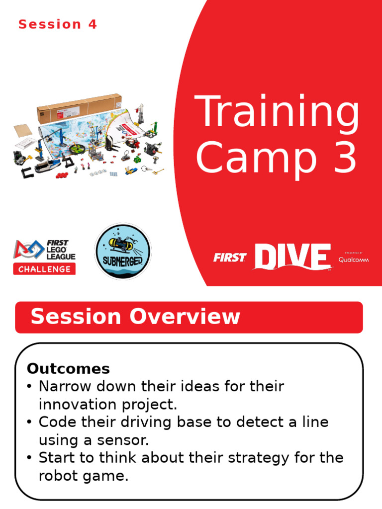 FLL Challenge Submerged Session 4 | PDF | Automation | Robotics