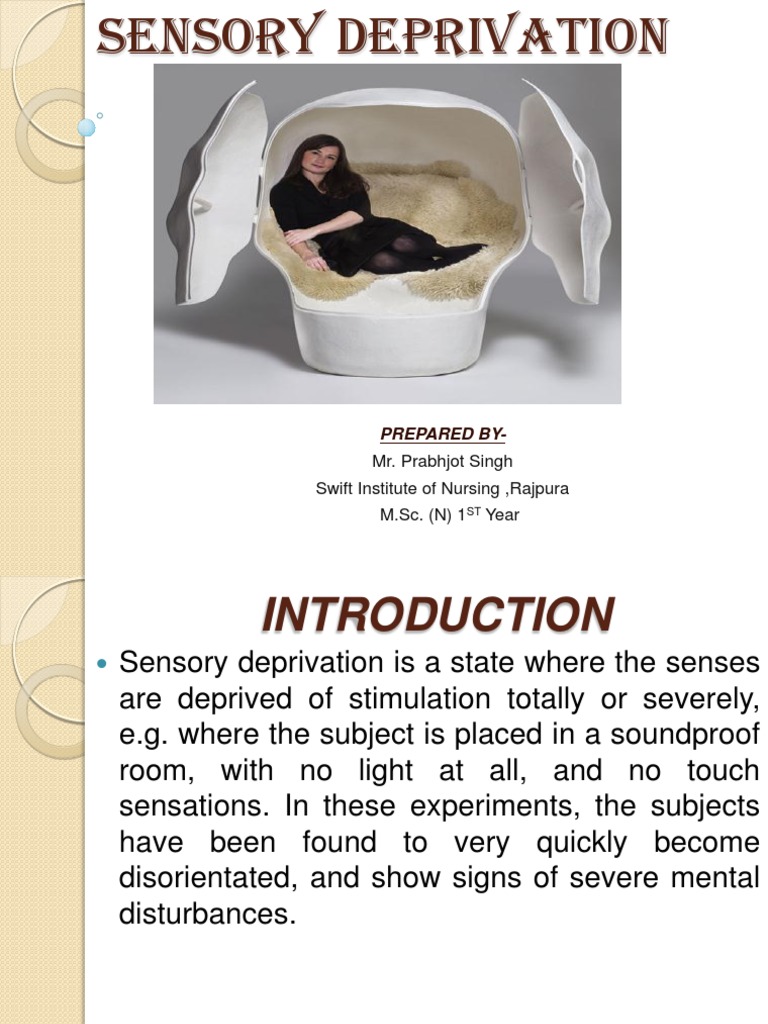 Understanding Sensory Deprivation | PDF | Hallucination | Perception