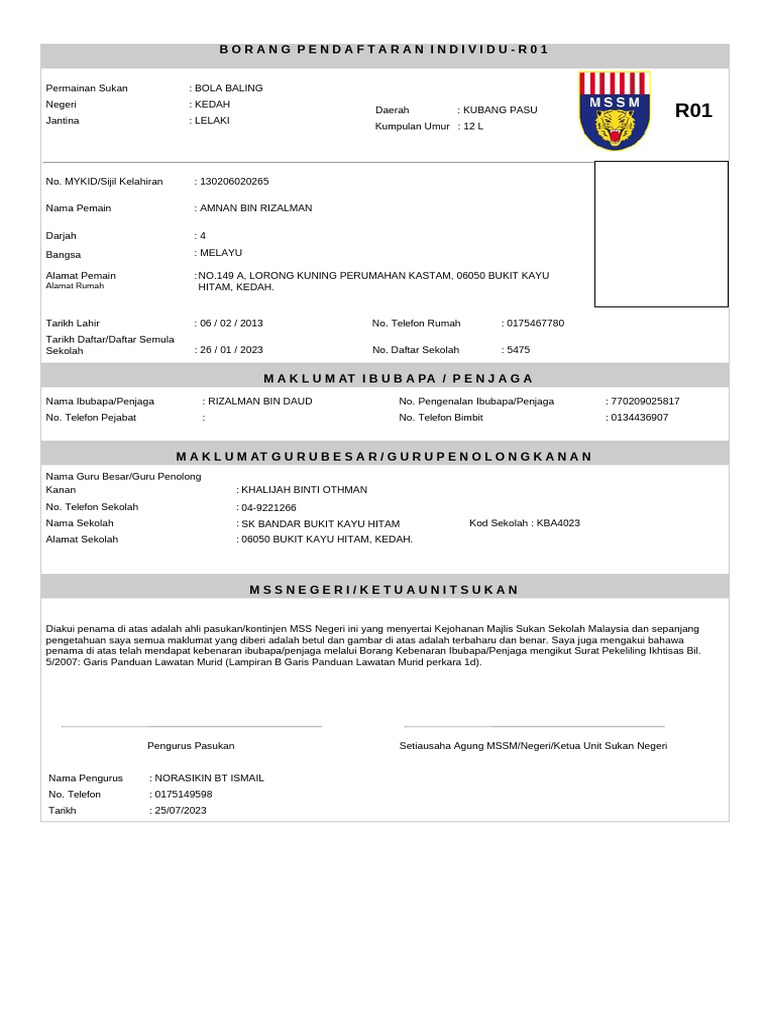 R01 (2) Lelaki 2023 | PDF