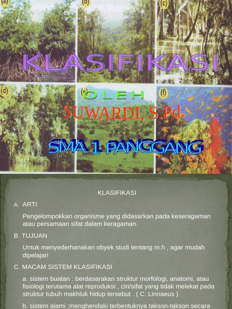 KLASIFIKASI | PDF