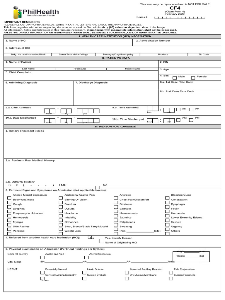 CF4 PrintForm | PDF | Edema | Medicine