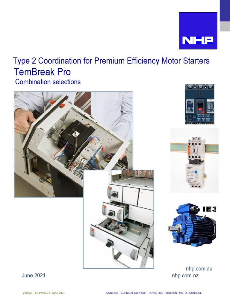 CTKIT400A Motor Starter Selection Guide | PDF | Relay | Alternating Current