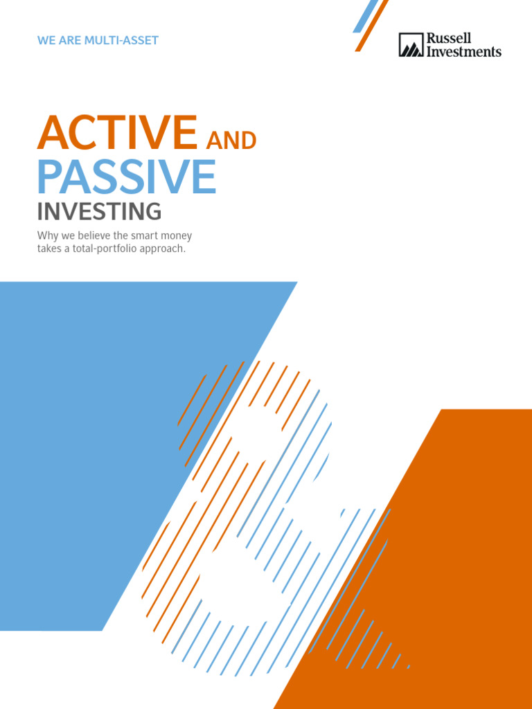 Active and Passive Investing | PDF | Investing | Diversification (Finance)