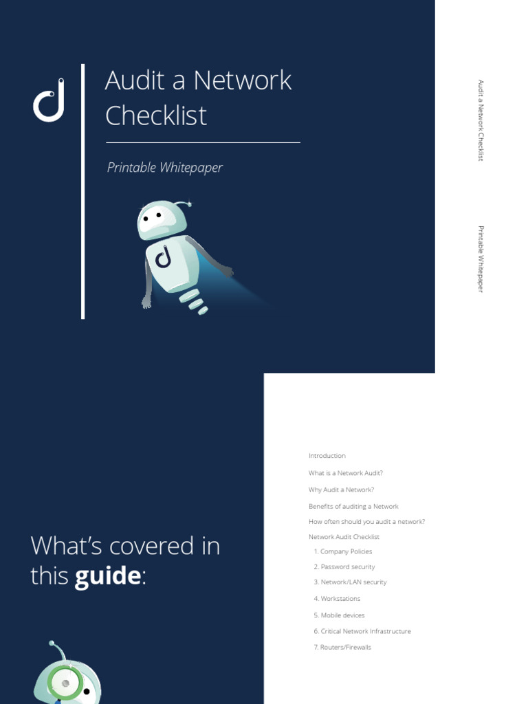 Network Audit Guide for IT Pros | PDF | Security | Computer Security