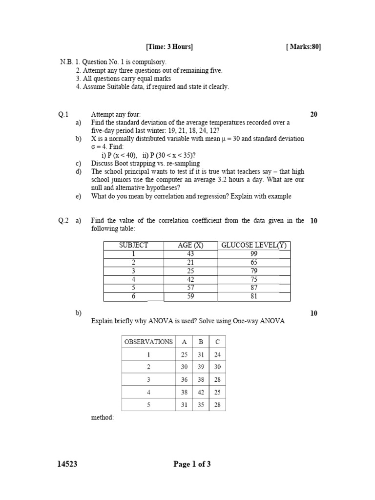 Saids Dec 22 | PDF | Statistical Theory | Statistical Analysis