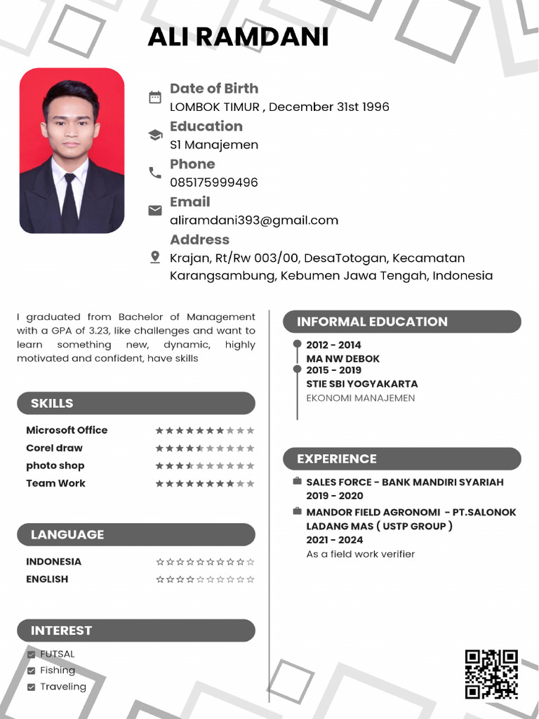 CV Ali 2024 | PDF