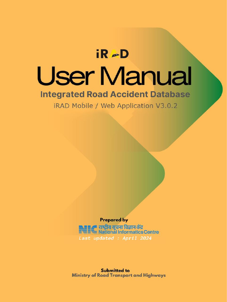 iRAD User Manual: Mobile & Web Access | PDF | Mobile App | Traffic ...