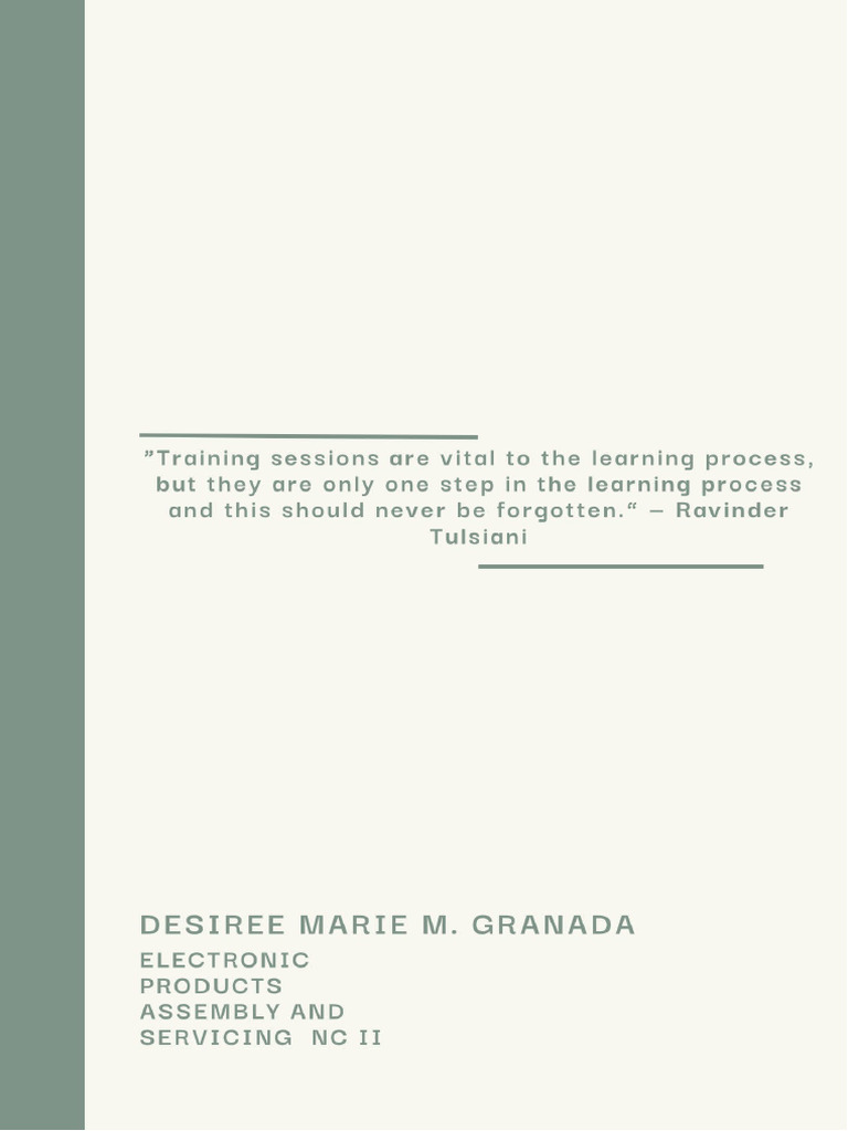 Back Page Layout | PDF