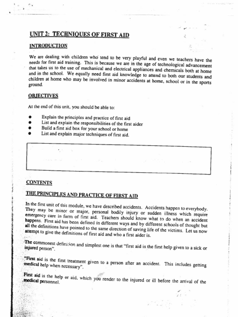 First Aid Teaching Material 2023 Phe3202p B PDF