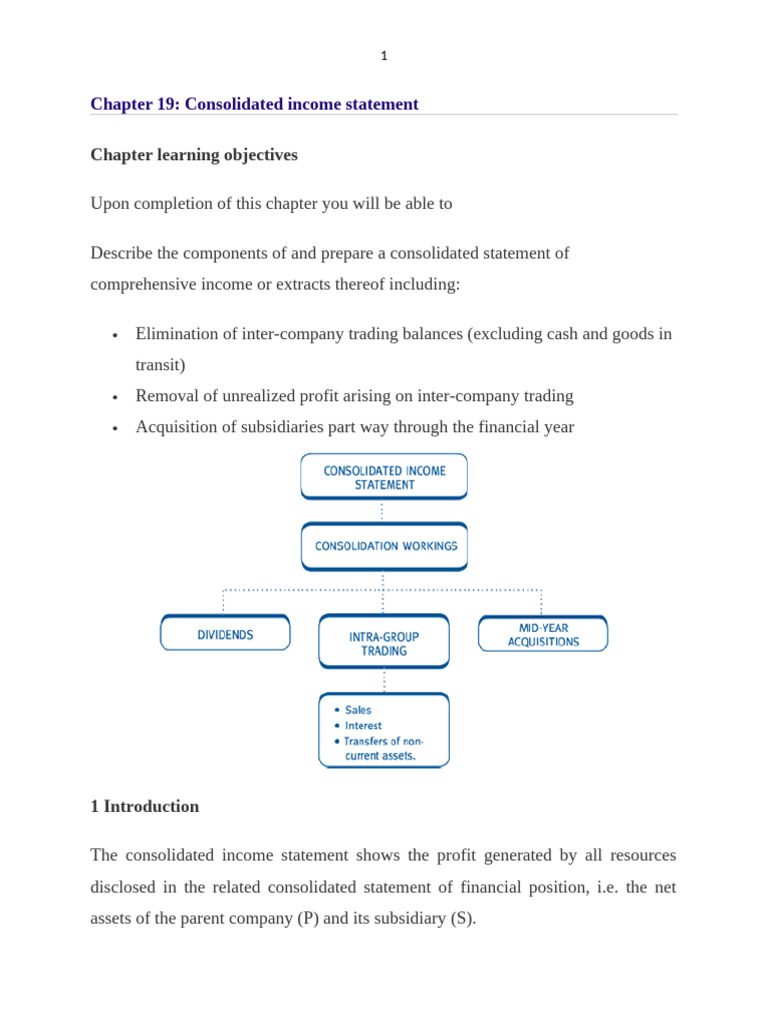 Consolidated Income Statement | PDF | Income Statement | Dividend