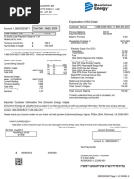 FPL Electric Bill Summary Example | PDF | Fee | Transaction Account