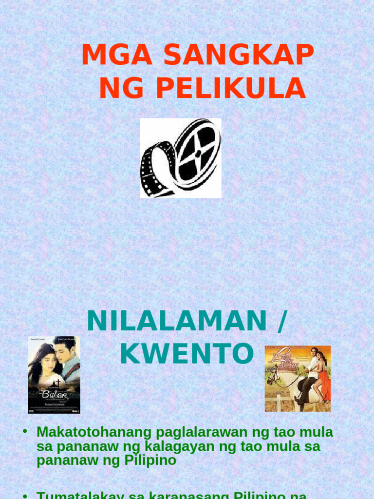 Sangkap NG Pelikula | PDF
