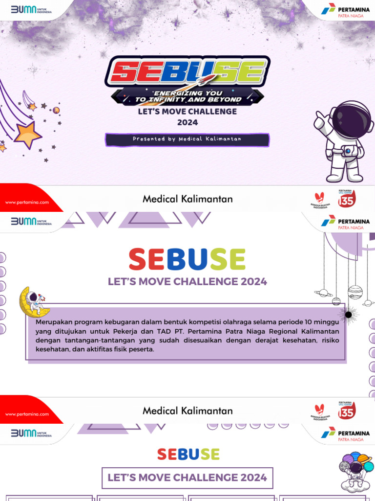 Sebuse: Let's Move Challenge 2024 | PDF