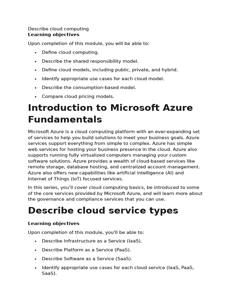 Introduction to Cloud Computing Basics | PDF | Cloud Computing ...