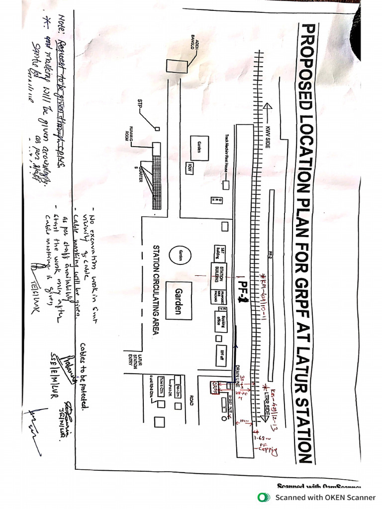 Joint Survey of GRP Office at LUR Station | PDF