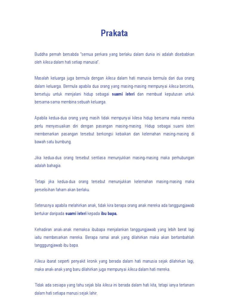 Contoh Cerpen Keluarga Bahagia Pigura