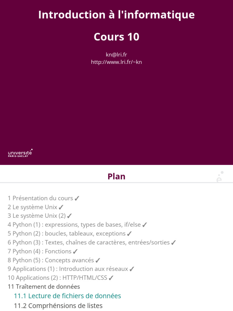 Introduction au traitement de données en Python | PDF | Python (Langage ...