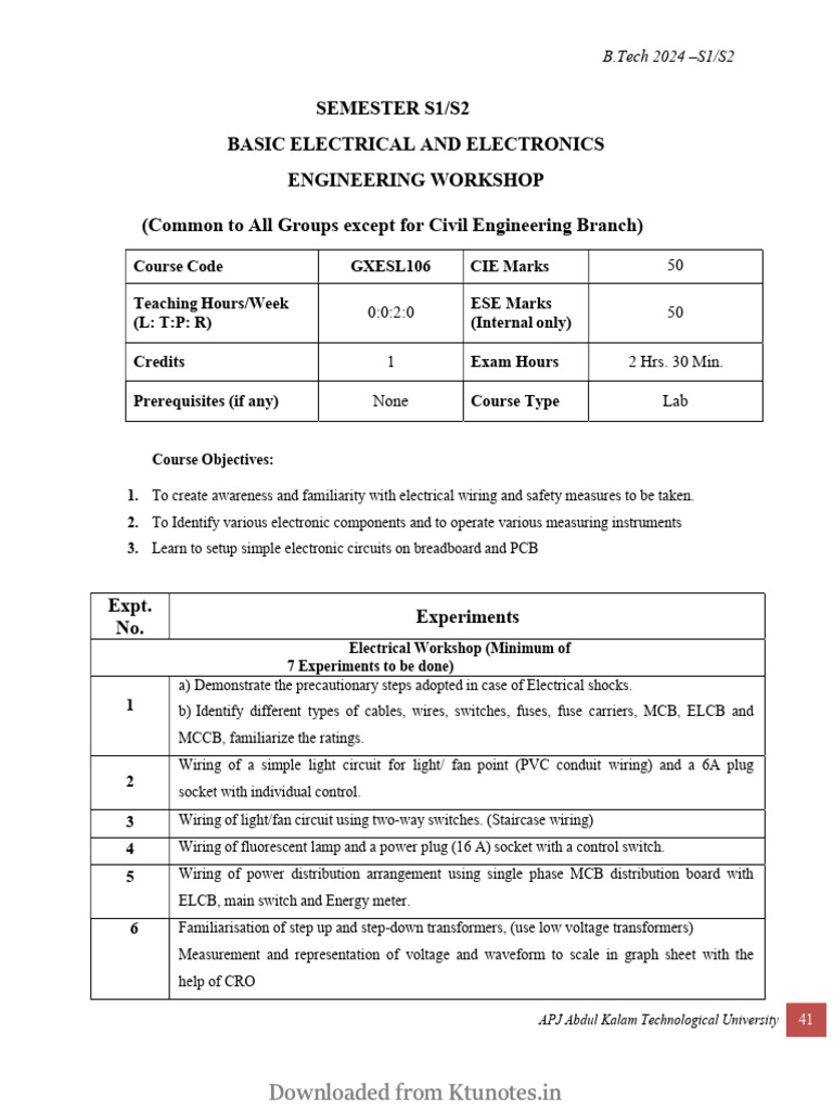 Basic Electrical and Electronics | PDF | Printed Circuit Board | Power ...
