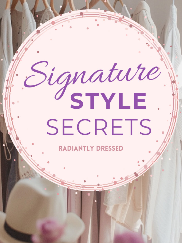 Signature Style Secrets | PDF | Copyright