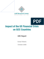 Impact of The US Financial Crisis On GCC Countries: GRC Report