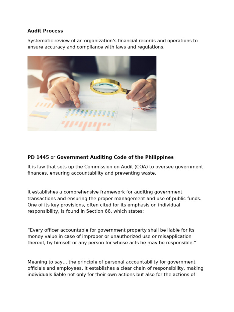 Government Auditing | PDF | Accountability | Corruption