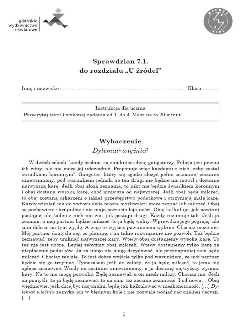 7 1 Test Strony U Zrodel PDF | PDF