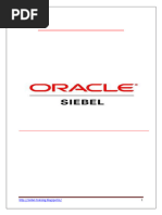 Introducing Siebel 8.0 Application 01 | PDF