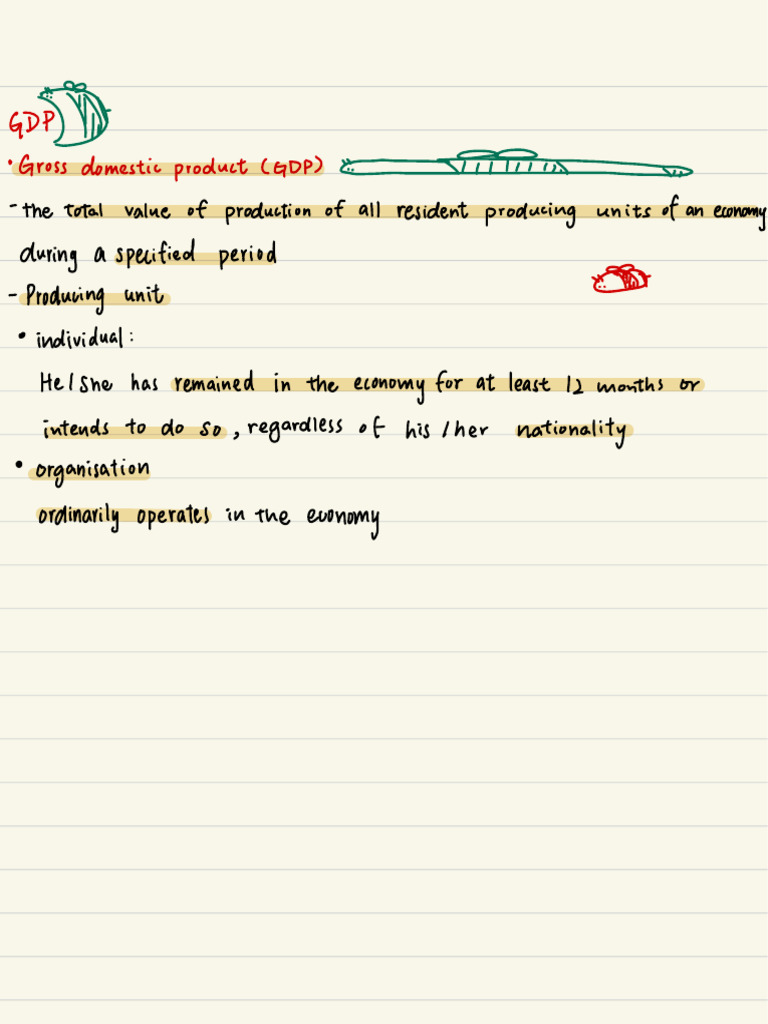 Chapter 4 Notes(b) | PDF | Gross Domestic Product | Economies