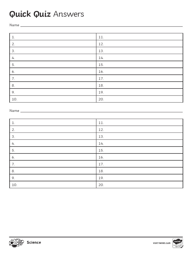 Fun Form Time Activities