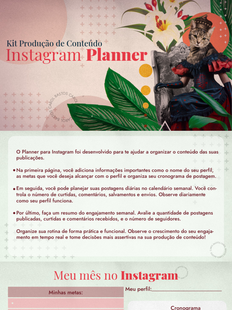 Planner de Instagram+-+2022 | PDF
