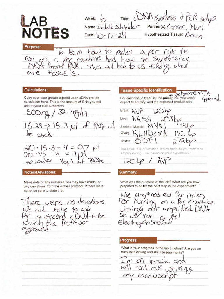 Week 6 Lab Biol 1 | PDF