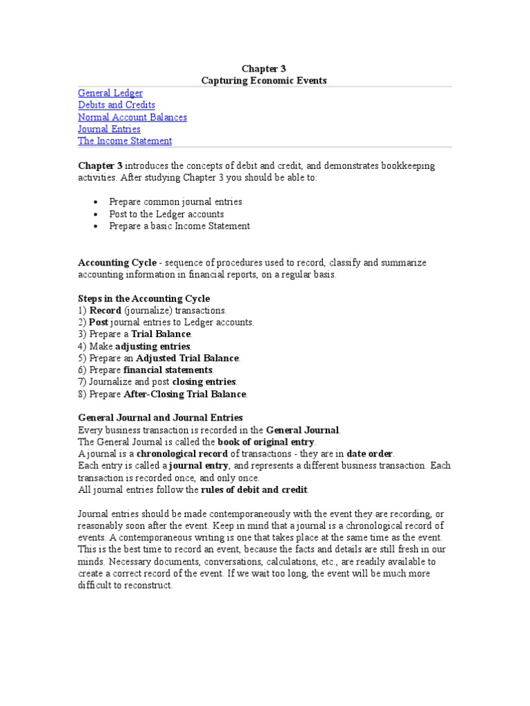 General Ledger Debits and Credits Normal Account Balances Journal