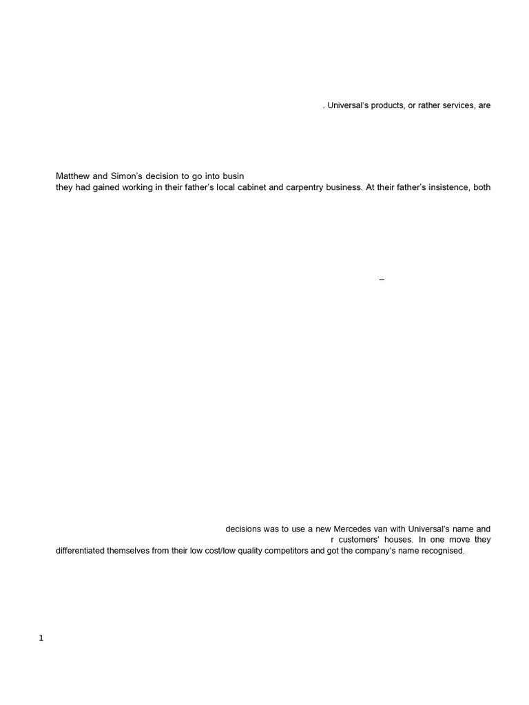 Question Uni Roofing v1 | PDF | Market (Economics) | Sales