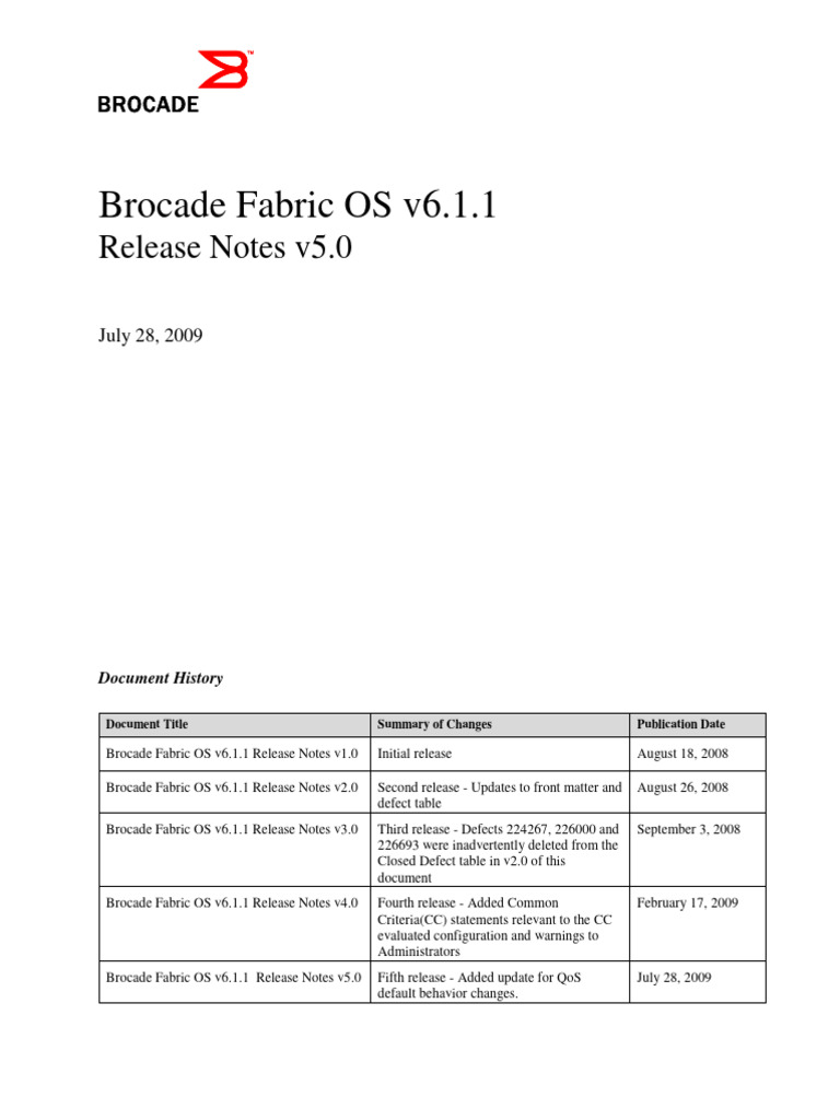 v6.1.1 Releasenotes v5.0 | PDF | Command Line Interface | Computer Science