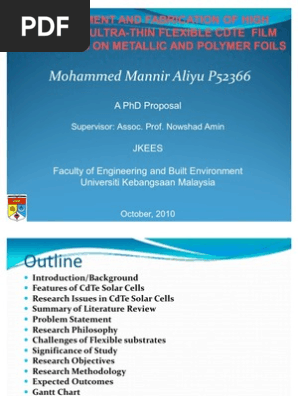 PhD Proposal