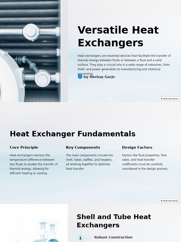 Essential Heat Exchanger Types Explained | PDF | Heat Exchanger | Heat ...