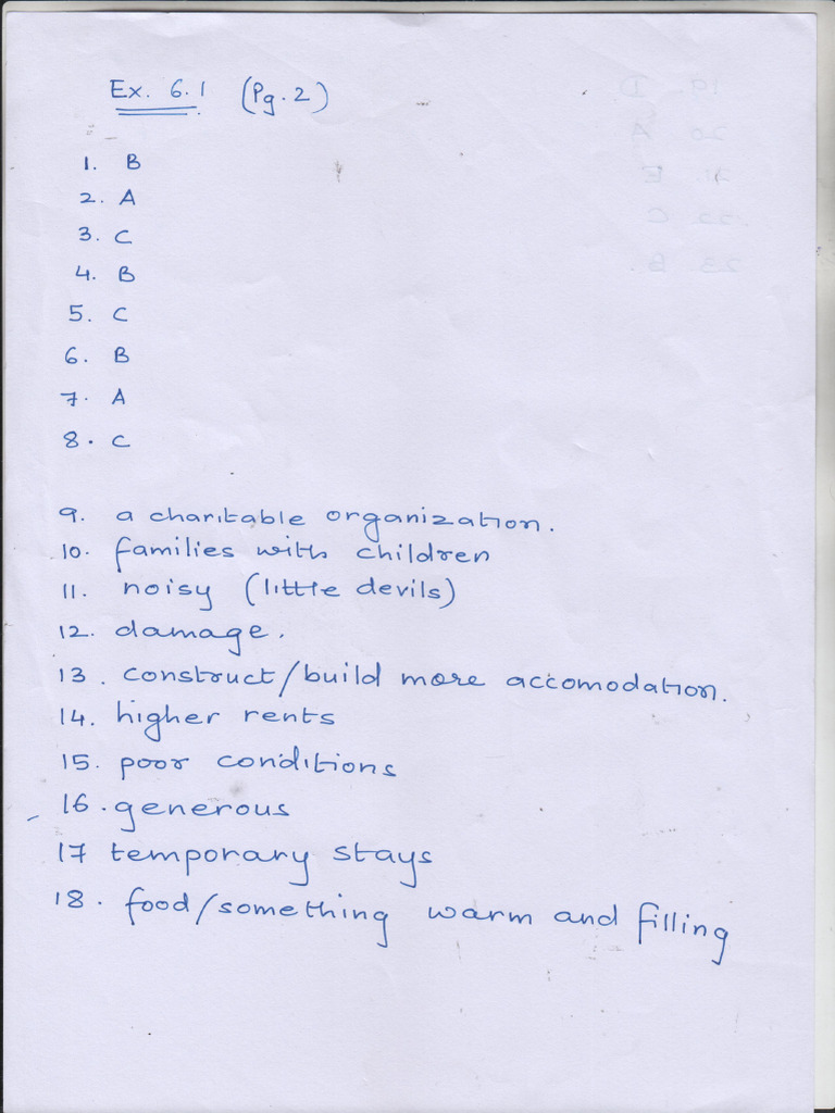 Answer Key | PDF