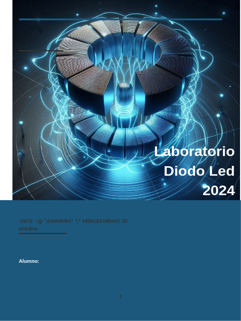 Lab2 DiodoLed | PDF | Diodo emisor de luz | Ingenieria Eléctrica