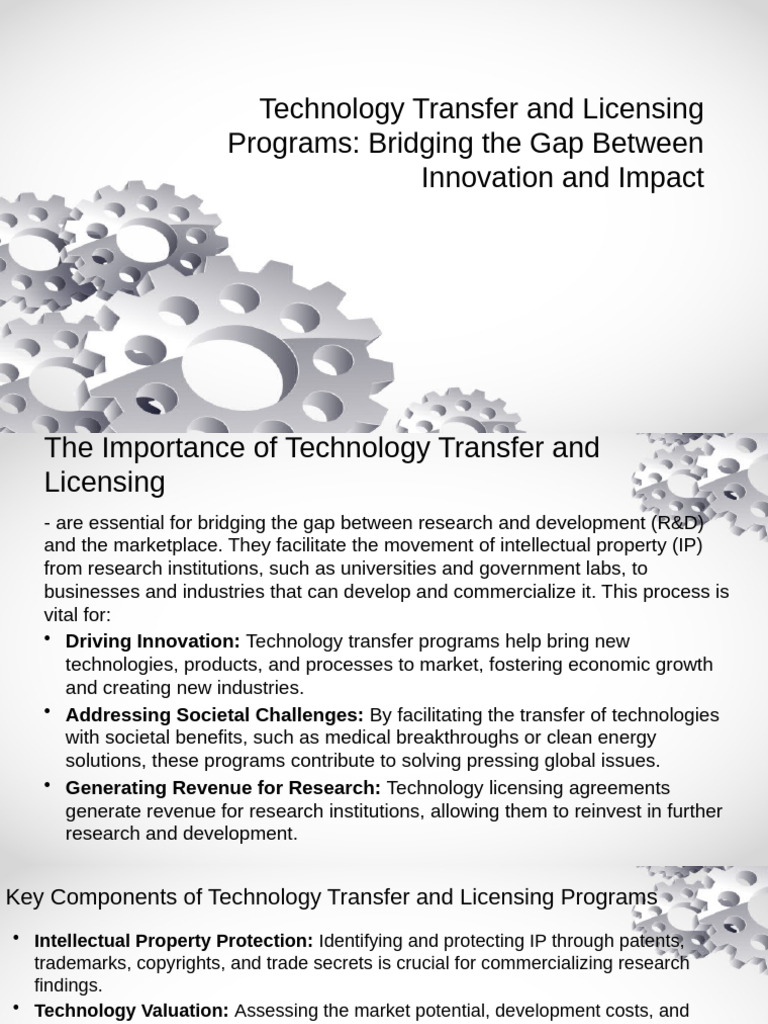 Program and Policies Midterm 3 | PDF | License | Technology Transfer