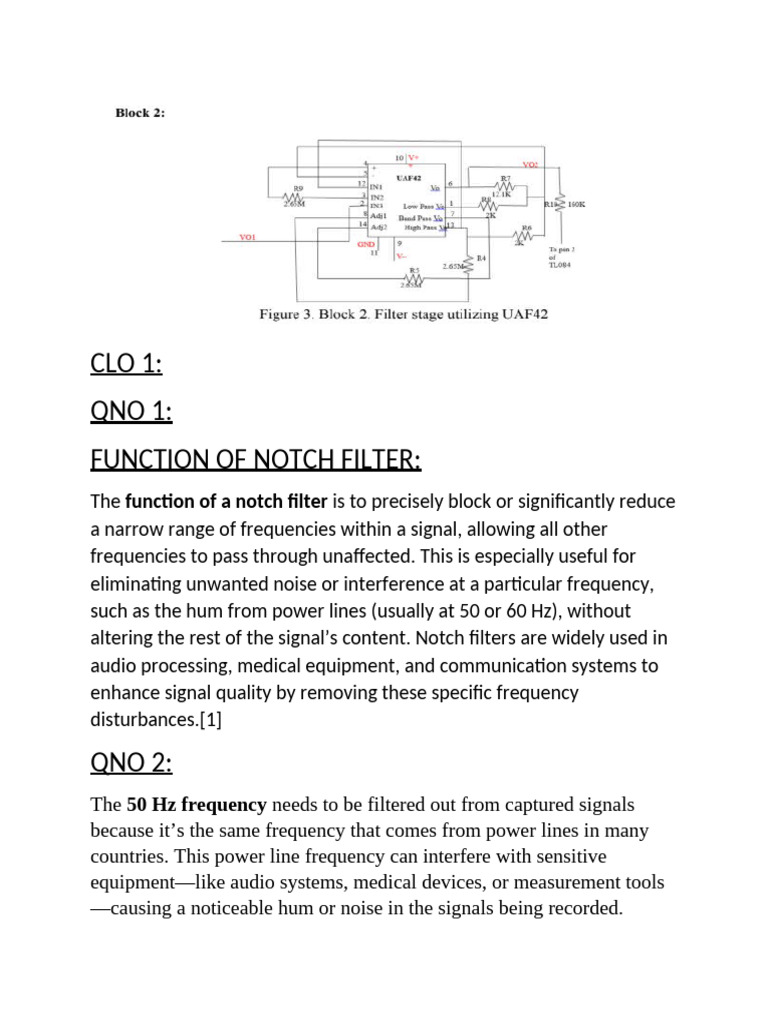Notch Filter Function and Design Guide | PDF | Technology & Engineering