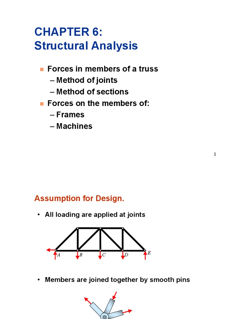 Structural Analysis of Trusses and Frames | PDF | Truss | Mathematical ...